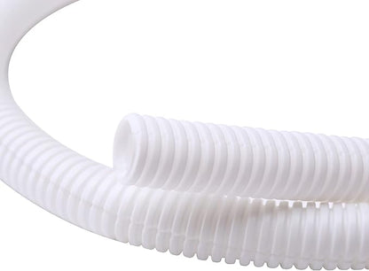 Alex Tech 25ft - 1/2 inch Split Wire Loom Tubing - White by AlexTech