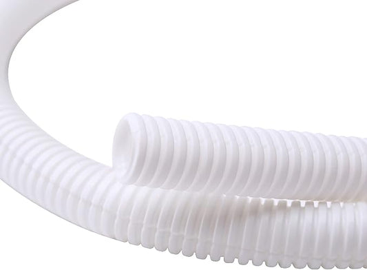 Alex Tech 25ft - 1/2 inch Split Wire Loom Tubing - White by AlexTech