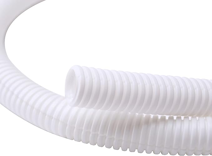 Alex Tech 50ft - 1 inch Split Wire Loom Tubing - White by AlexTech