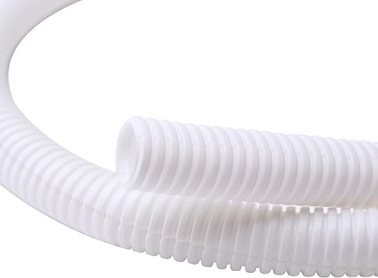 Alex Tech 50ft - 1/2 inch Split Wire Loom Tubing - White by AlexTech
