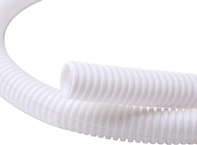 Alex Tech 50ft - 1/4 inch Split Wire Loom Tubing - White by AlexTech
