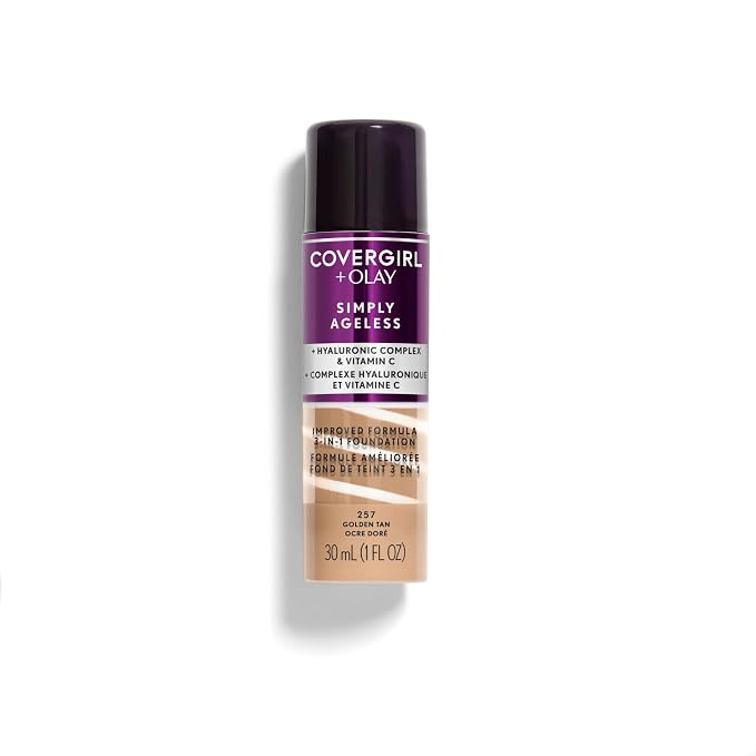 COVERGIRL & Olay Simply Ageless 3-in-1 Liquid Foundation, Matte Finish by COVERGIRL