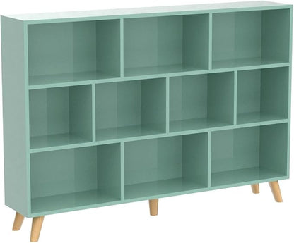 IOTXY Wooden Open Shelf Bookcase - Image 5