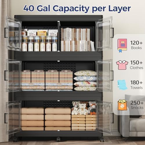 120Gal Stackable Storage Bins - Image 4