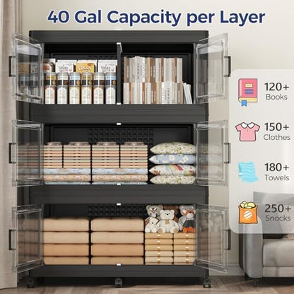 120Gal Stackable Storage Bins - Image 4