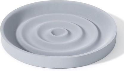 Diatomite Soap Dish Holder, Water Absorbent Stone Soap Dish, Quick Dry Stone by SlowSLog