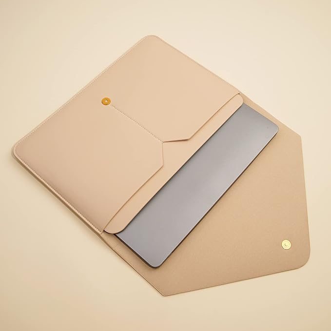 PU Leather Laptop Sleeve Compatible - Image 3