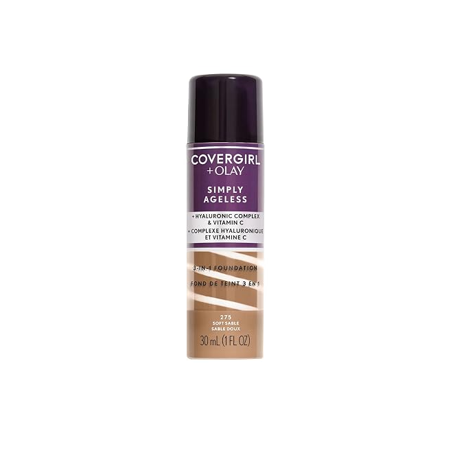 COVERGIRL & Olay Simply Ageless 3-in-1 Liquid Foundation, Matte Finish by COVERGIRL