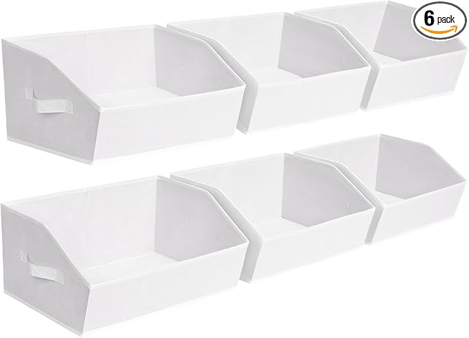 Fabric Bins for Organization by Homsorout