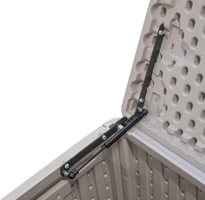 LIFETIME 60040 Deck Box, 130 Gallon, Desert Sand - Image 8
