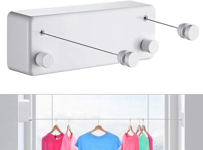 Retractable Clothesline-Clothes Line Retracting Indoor-Clothes Drying by JOOM