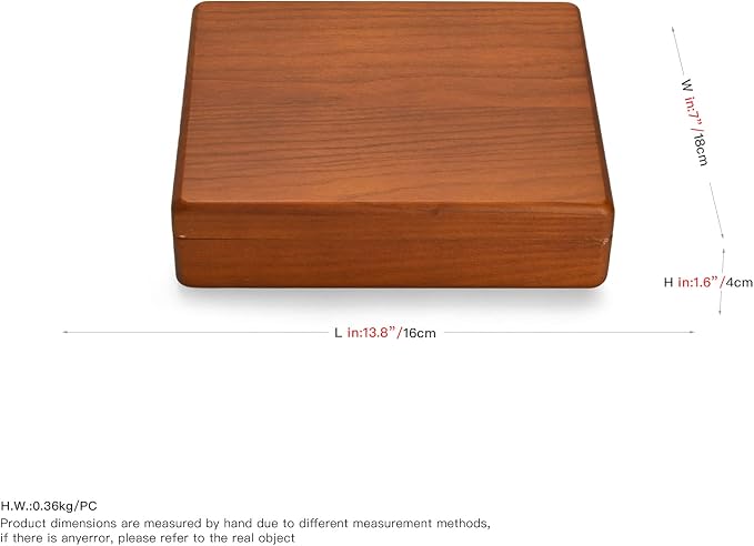 Oirlv Solid Wood Ring Jewelry Box Organizer Earrings Jewelry Drawer Organizer - Image 9