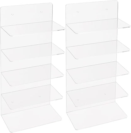 JOMCYDM 2PCS Sunglasses Holder Rack, 5 Tier Eye Glasses Shelf, Optometry Stores - Image 7
