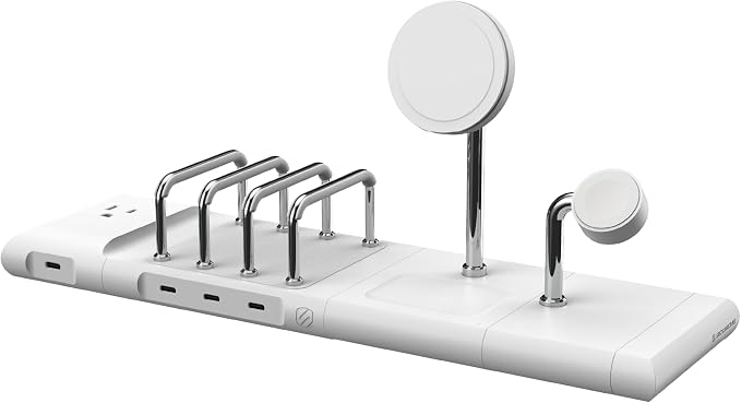 Scosche BaseLynx 2.0 Pro Modular Charging Station: MagSafe Wireless Stand by Scosche