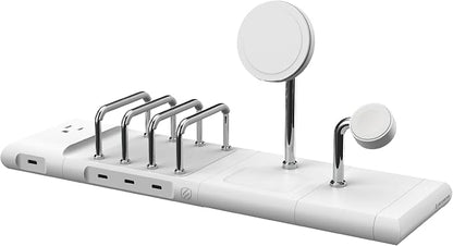 Scosche BaseLynx 2.0 Pro Modular Charging Station: MagSafe Wireless Stand by Scosche