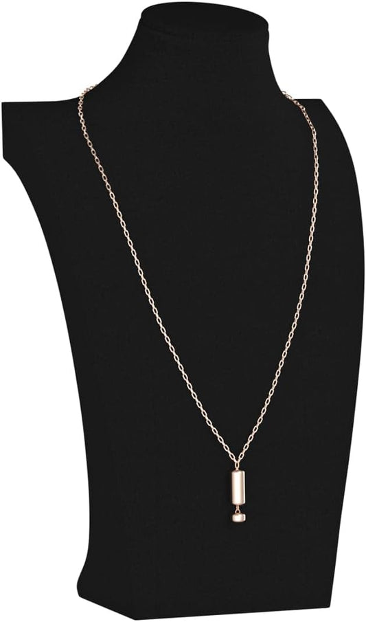 Necklace Bust Display Stand, Necklace Holder, Pendant Chain Necklace Organizer by KunGe