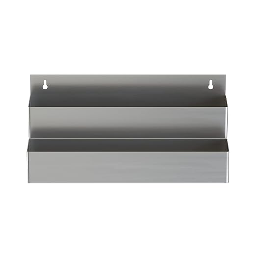 Stainless Steel Double Tier Speed Rail, Liquor Rack, Speed Rack, Bottle Holder - Image 2