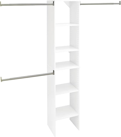 ClosetMaid SuiteSymphony Wood Closet Organizer Starter Kit by ClosetMaid