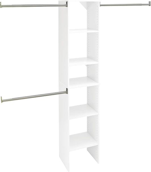 ClosetMaid SuiteSymphony Wood Closet Organizer Starter Kit by ClosetMaid