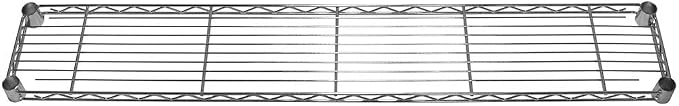 Shelving Inc. 8" d x 48" w Chrome Wire Shelving - Image 3