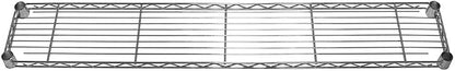 Shelving Inc. 8" d x 48" w Chrome Wire Shelving - Image 3