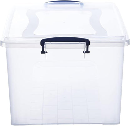 Superio Clear Plastic Storage Bin - Image 3