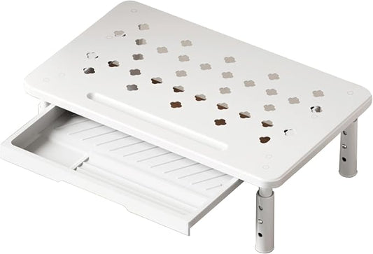 Monitor Stand Riser with Drawer by Unknown