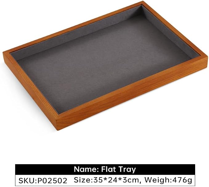 Jewelry Trays, Wood Nightstand Tray, Luxury Jewelry Organizer Drawer - Image 3