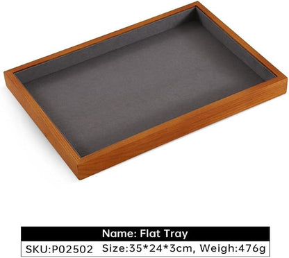 Jewelry Trays, Wood Nightstand Tray, Luxury Jewelry Organizer Drawer - Image 3