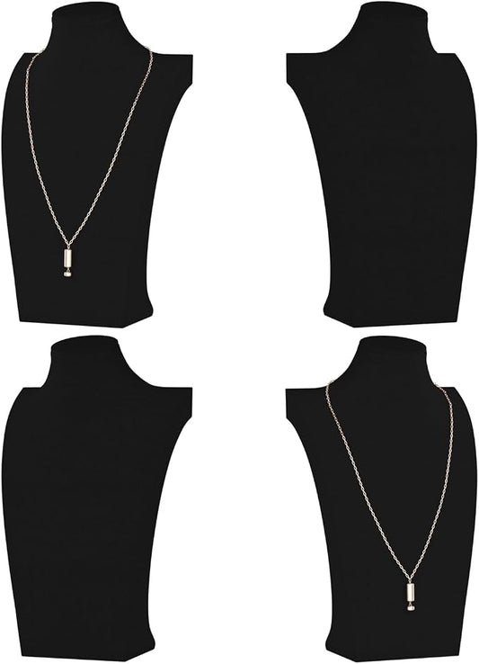 Necklace Bust Display Stand, Necklace Holder, Pendant Chain Necklace Organizer by KunGe