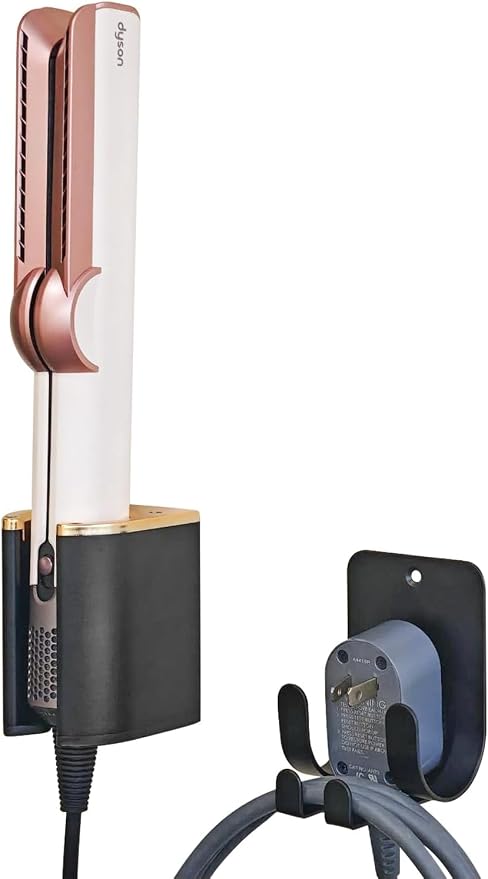 Dyson Airwrap Holder, Aluminum Curling Iron Holder Wall Mount by Chochoyah