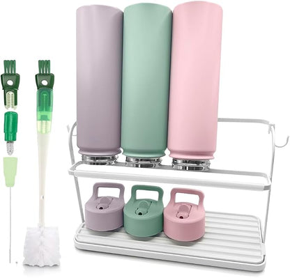 Bottle Drying Rack for Kitchen Countertop, Space Saving Storage Stand by Unknown