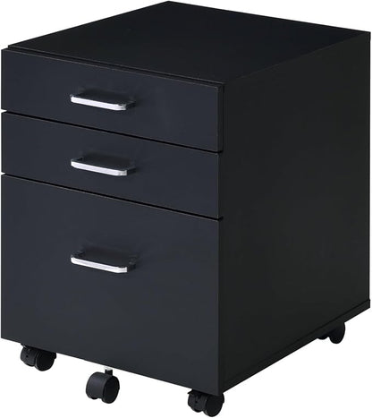 File Cabinet, 3 Drawers Filing Cabinet by Unknown