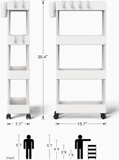 Pipishell Slim Storage Cart - Image 9