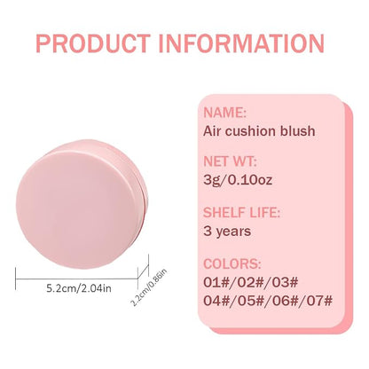 Powder Matte Blush Cheeks Face Makeup - Image 6