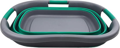 SAMMART 30L Collapsible Plastic Laundry Basket - Image 3
