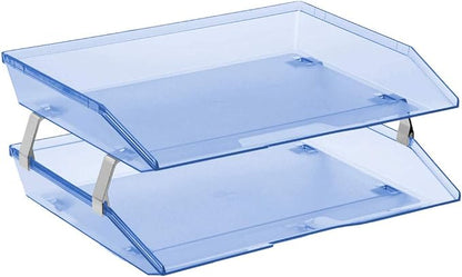 Acrimet Facility 2 Tier Letter Tray, Side Load, Letter Size/A4, Desktop File by Organizingyourlife