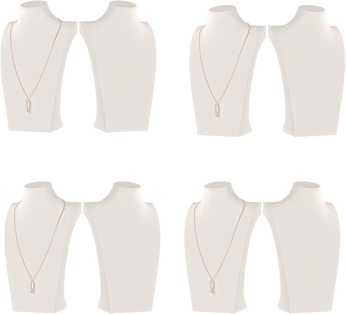 Necklace Bust Display Stand, Necklace Holder, Pendant Chain Necklace Organizer - Image 4