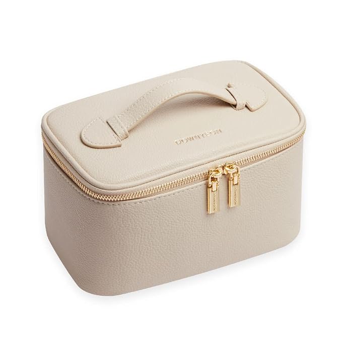 Cosmetic Bag, ROWNYEON Makeup Bag, Portable Makeup Train Case, Travel Toiletry by CAMDEEZ