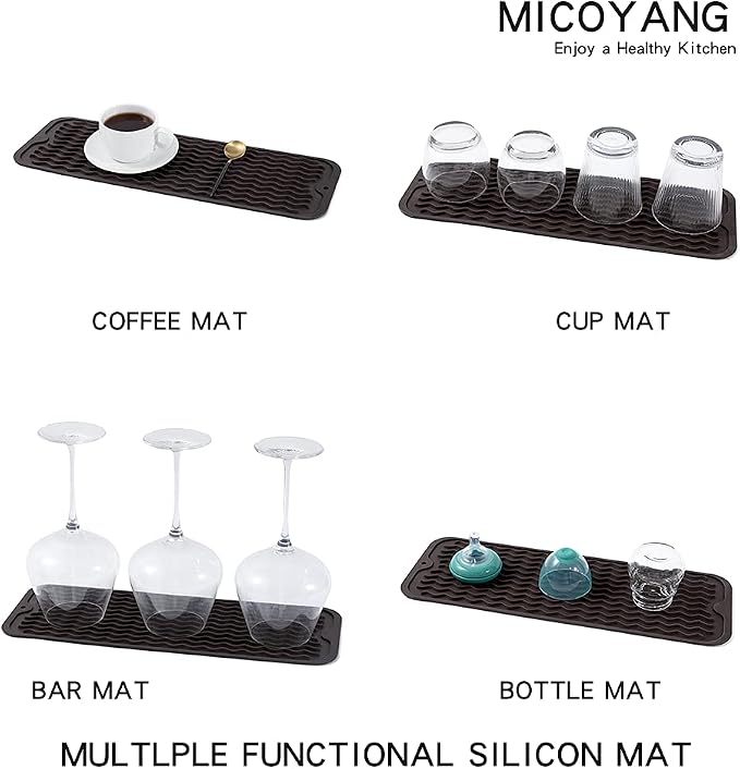 Silicone Dish Drying Mat for Multiple Usage, Easy clean, Eco-friendly, - Image 4