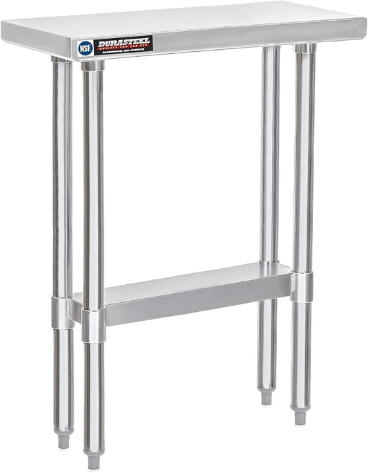 DuraSteel 30x12 Stainless Steel Work Table by DuraSteel