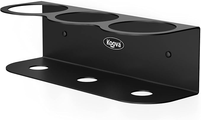 Koova 3 All-Purpose Spray Bottle Holder | Easy Install Wall Mount Hardware - Image 2