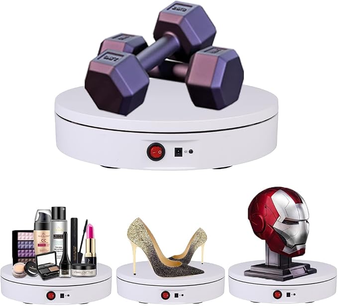 JAYEGT Motorized Rotating Display Stand，180Lbs Load，360 Degree Electric - Image 5