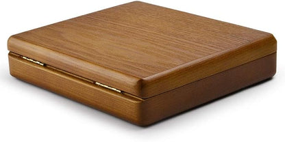 Oirlv Solid Wood Ring Jewelry Box Organizer Earrings Jewelry Drawer Organizer - Image 4