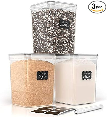 Simply Gourmet Airtight Flour and Sugar Containers by SimplyGourmet