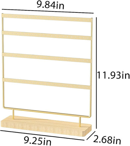 Earring Holder Organizer, Pierced Large Earrings Display Stand - Image 6
