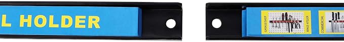 Magnetic Tool Holder 8 Pack, Wall Mounted Metal Tool Rack Bar - Image 3
