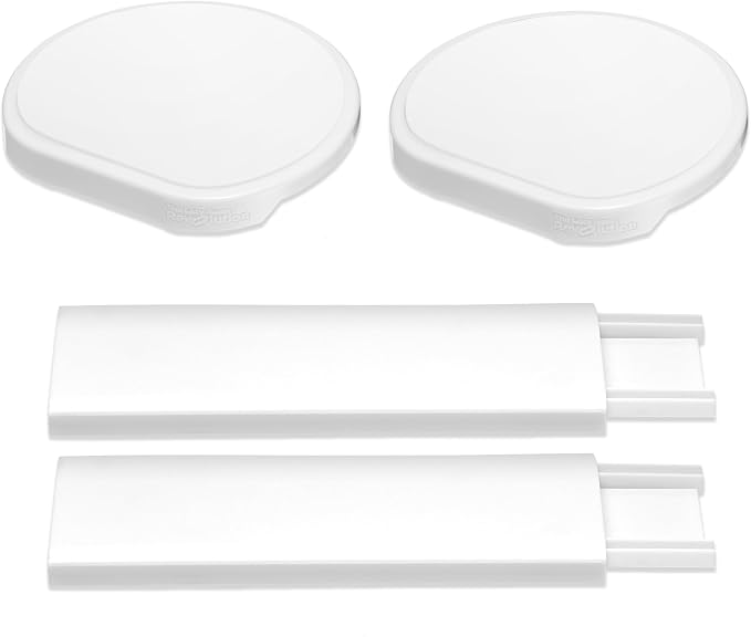 White - Expansion Pack - 2 Straight Tracks and 2 Trays. Does not Work Without by TheLazySusanRevolution