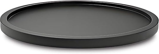 10" Black Bamboo Lazy Susan Organizer Kitchen Turntable by AUAM