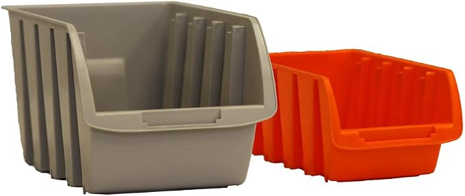 TRINITY 7-Tier Dual-Sided Rolling Bin Rack, 330 Pound Capacity, Includes 94 - Image 8